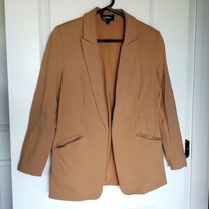 Womens Express Caramel Blazer